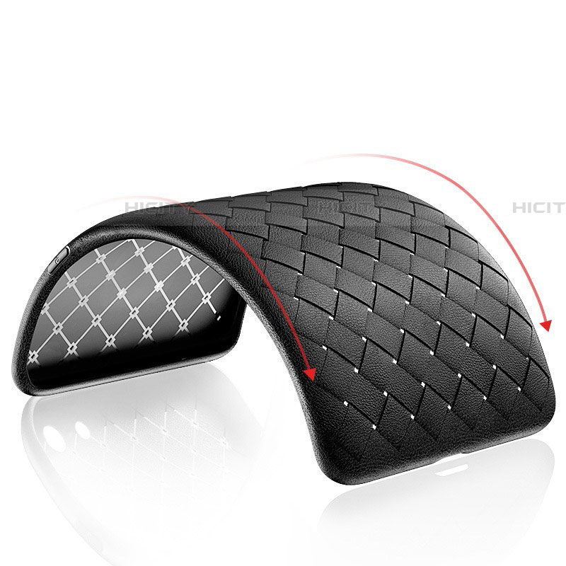 Silikon Hülle Handyhülle Gummi Schutzhülle Flexible Leder Tasche für Oppo Ace2