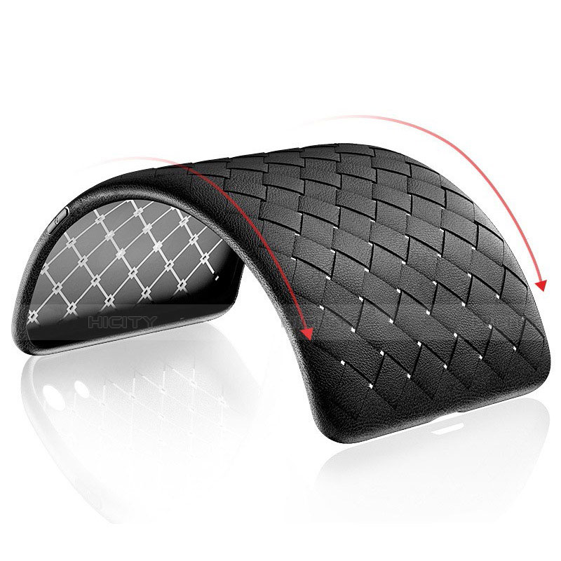 Silikon Hülle Handyhülle Gummi Schutzhülle Flexible Leder Tasche für Oppo Reno4 Z 5G