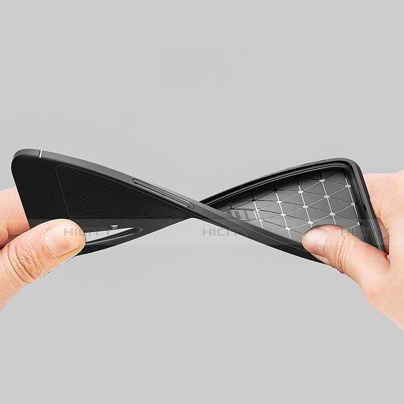 Silikon Hülle Handyhülle Gummi Schutzhülle Flexible Leder Tasche für Realme X3 groß