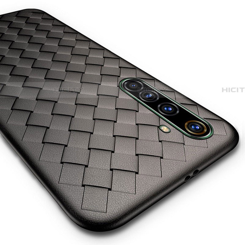 Silikon Hülle Handyhülle Gummi Schutzhülle Flexible Leder Tasche für Realme X50 Pro 5G groß