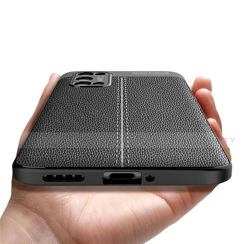 Silikon Hülle Handyhülle Gummi Schutzhülle Flexible Leder Tasche für Realme X7 Pro 5G groß