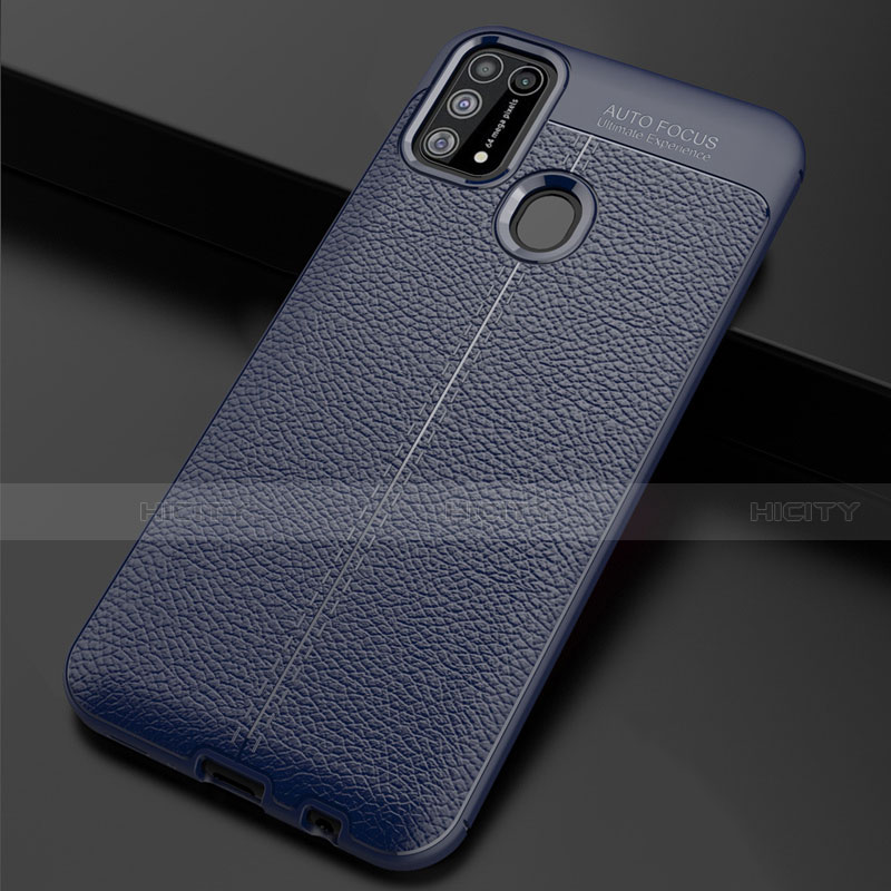 Silikon Hülle Handyhülle Gummi Schutzhülle Flexible Leder Tasche für Samsung Galaxy M21s groß