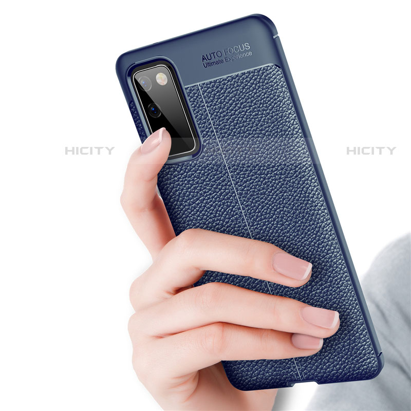 Silikon Hülle Handyhülle Gummi Schutzhülle Flexible Leder Tasche für Samsung Galaxy S20 FE (2022) 5G
