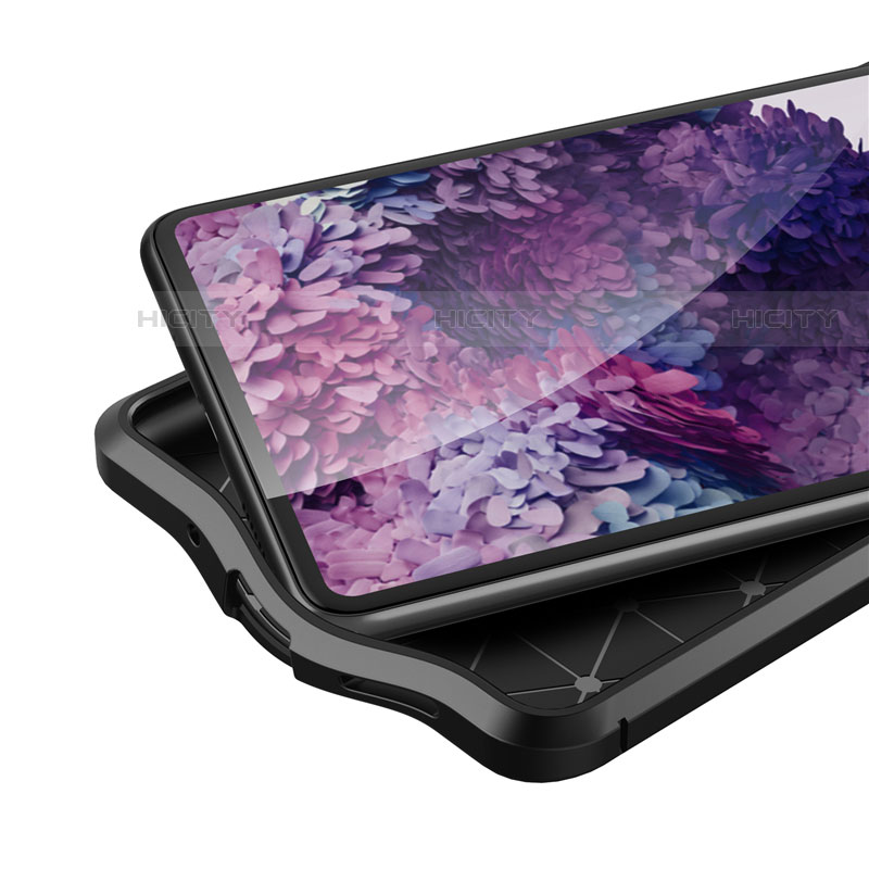 Silikon Hülle Handyhülle Gummi Schutzhülle Flexible Leder Tasche für Samsung Galaxy S20 FE 5G