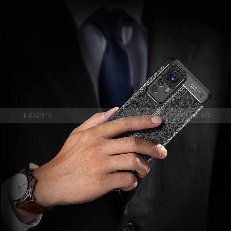 Silikon Hülle Handyhülle Gummi Schutzhülle Flexible Leder Tasche für Xiaomi Mi 12T Pro 5G groß