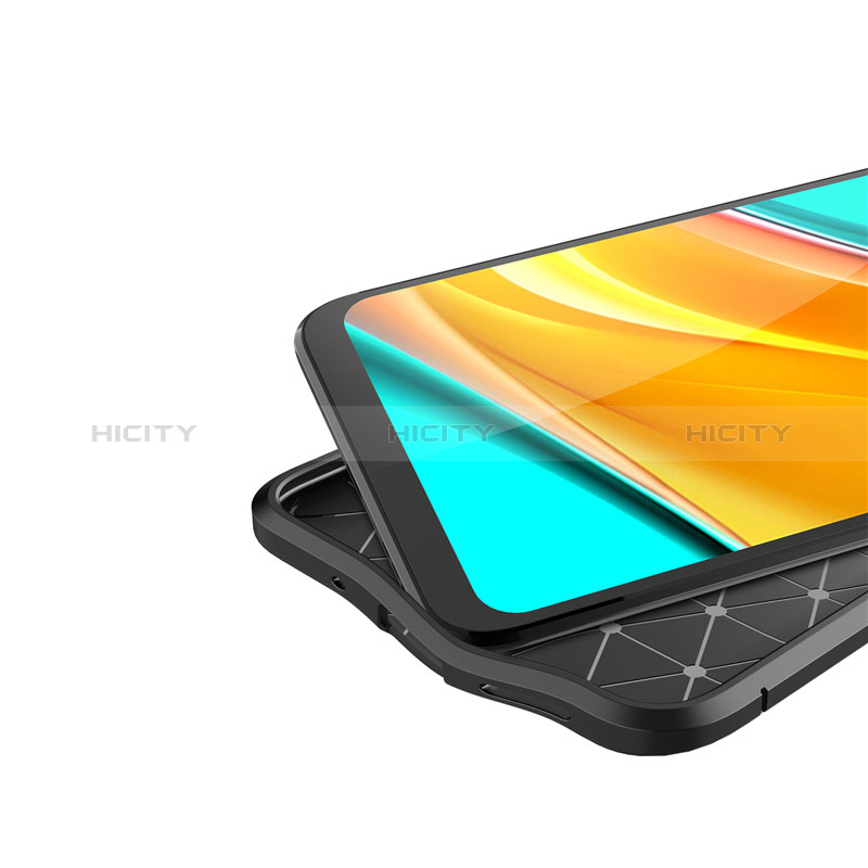 Silikon Hülle Handyhülle Gummi Schutzhülle Flexible Leder Tasche für Xiaomi POCO C31 groß