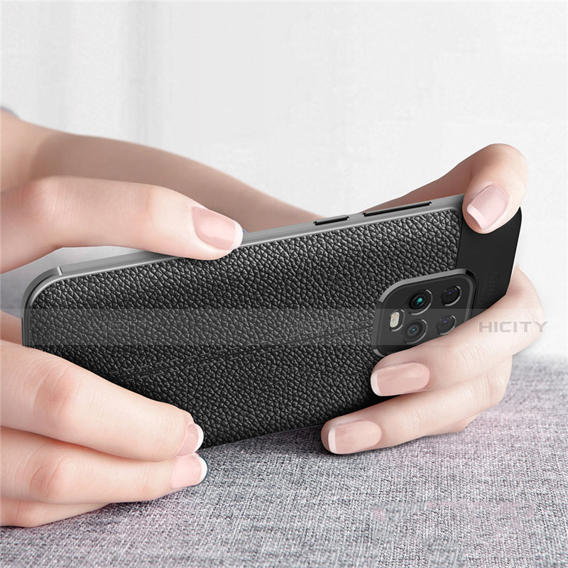 Silikon Hülle Handyhülle Gummi Schutzhülle Flexible Leder Tasche für Xiaomi Redmi 10X 5G groß