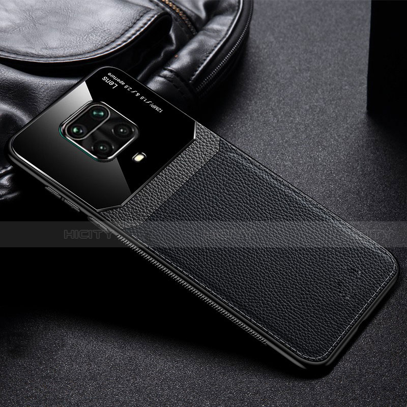 Silikon Hülle Handyhülle Gummi Schutzhülle Flexible Leder Tasche für Xiaomi Redmi Note 9 Pro Max groß