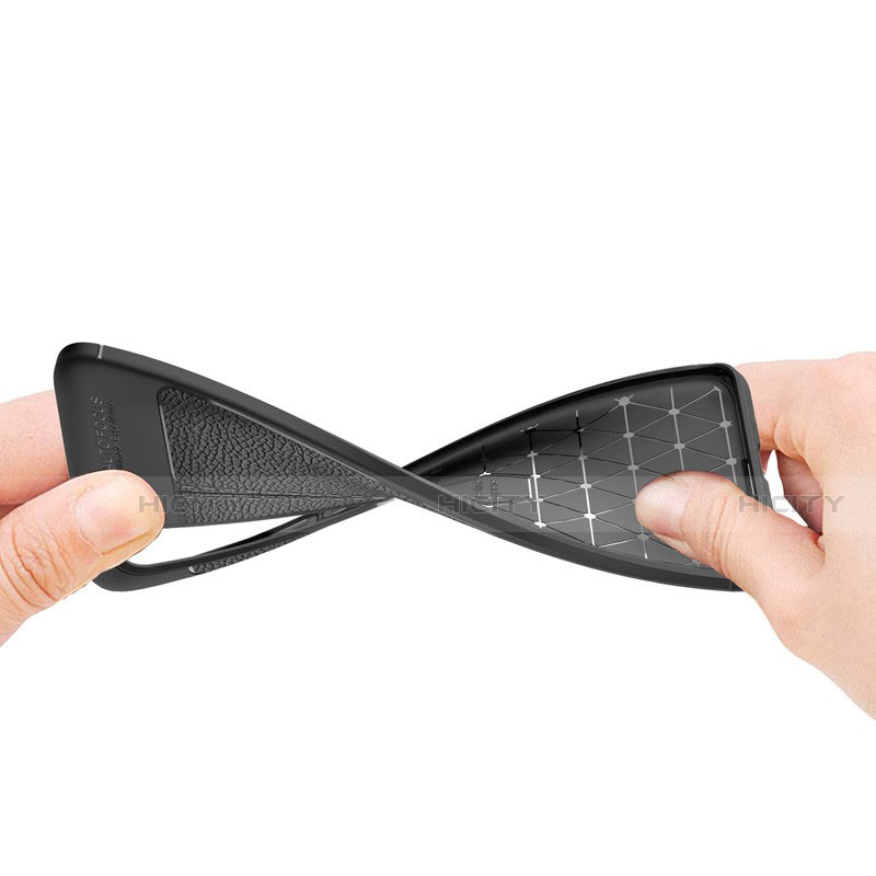Silikon Hülle Handyhülle Gummi Schutzhülle Flexible Leder Tasche H01 für Xiaomi Mi 10 Pro