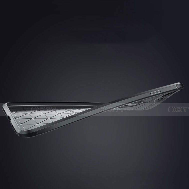 Silikon Hülle Handyhülle Gummi Schutzhülle Flexible Leder Tasche H06 für Huawei P20 groß