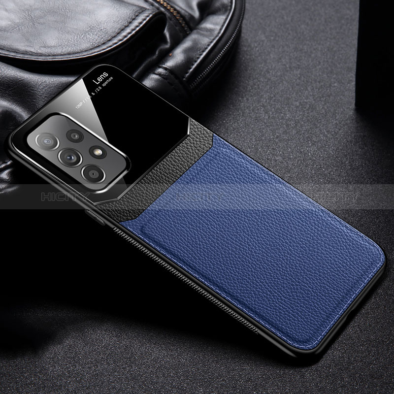 Silikon Hülle Handyhülle Gummi Schutzhülle Flexible Leder Tasche mit Magnetisch FL1 für Samsung Galaxy A23 5G groß
