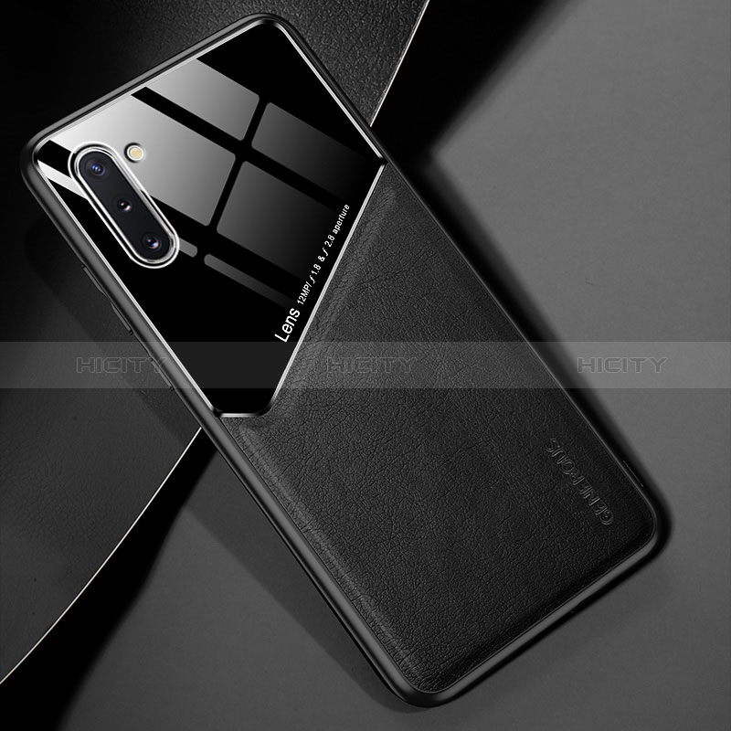 Silikon Hülle Handyhülle Gummi Schutzhülle Flexible Leder Tasche mit Magnetisch für Samsung Galaxy Note 10 5G