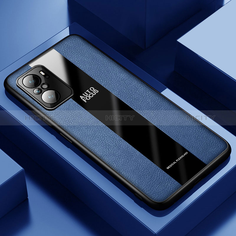 Silikon Hülle Handyhülle Gummi Schutzhülle Flexible Leder Tasche PB1 für Xiaomi Redmi K40 Pro 5G Blau Plus