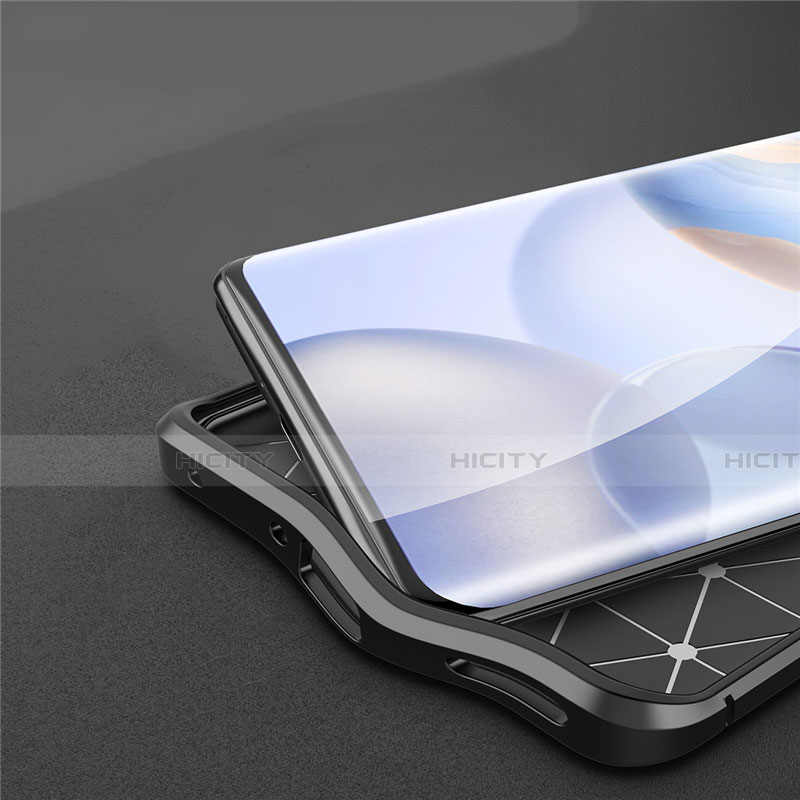 Silikon Hülle Handyhülle Gummi Schutzhülle Flexible Leder Tasche S01 für Huawei Honor 30 Pro