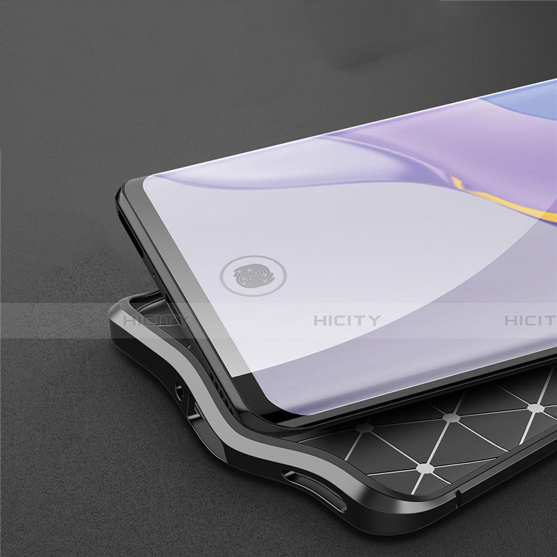 Silikon Hülle Handyhülle Gummi Schutzhülle Flexible Leder Tasche S03 für Huawei Nova 7 Pro 5G groß