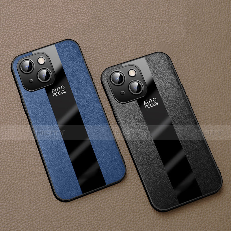 Silikon Hülle Handyhülle Gummi Schutzhülle Flexible Leder Tasche S04 für Apple iPhone 13 Mini groß