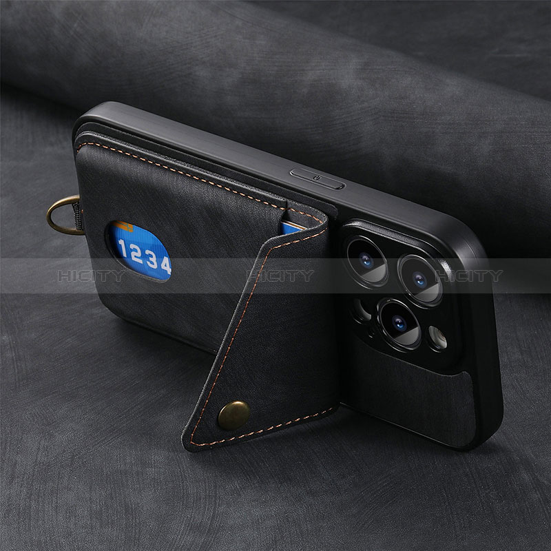 Silikon Hülle Handyhülle Gummi Schutzhülle Flexible Leder Tasche SD1 für Samsung Galaxy S22 5G groß