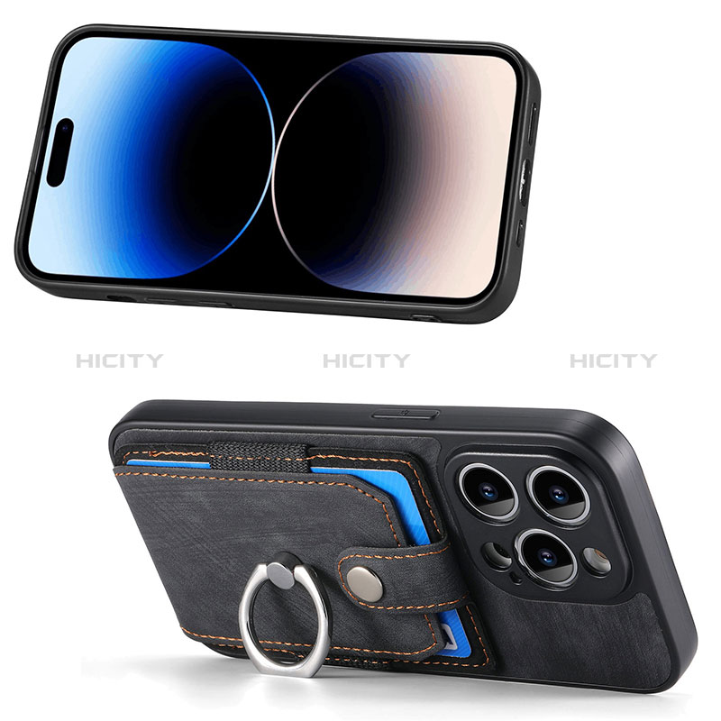 Silikon Hülle Handyhülle Gummi Schutzhülle Flexible Leder Tasche SD11 für Apple iPhone 13 Pro