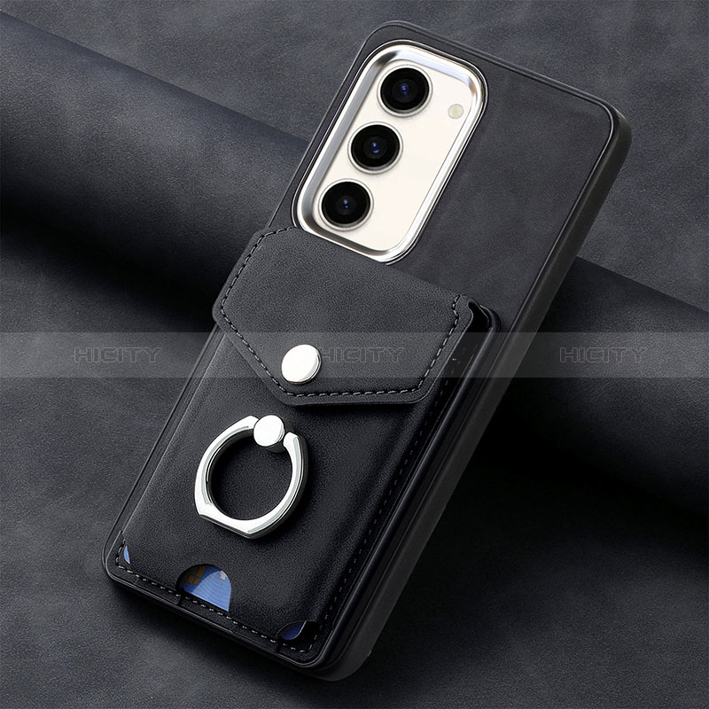 Silikon Hülle Handyhülle Gummi Schutzhülle Flexible Leder Tasche SD6 für Samsung Galaxy S22 5G groß