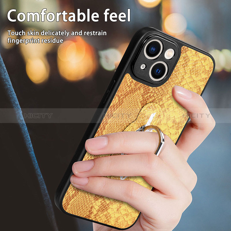 Silikon Hülle Handyhülle Gummi Schutzhülle Flexible Leder Tasche SD7 für Apple iPhone 13