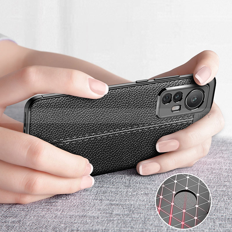 Silikon Hülle Handyhülle Gummi Schutzhülle Flexible Leder Tasche WL1 für Xiaomi Mi 12T Pro 5G groß