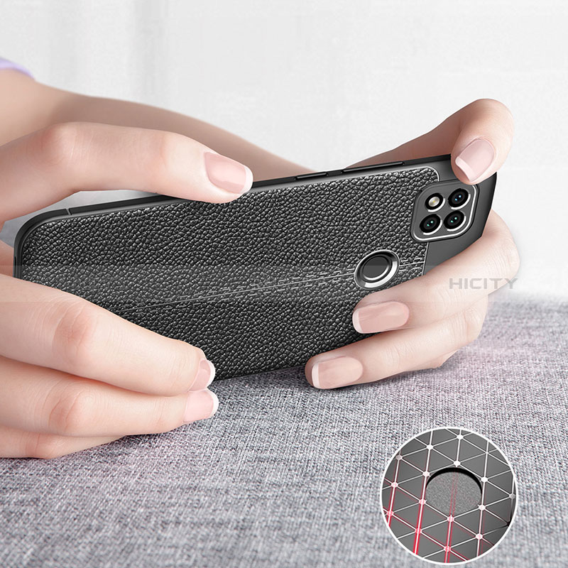 Silikon Hülle Handyhülle Gummi Schutzhülle Flexible Leder Tasche WL1 für Xiaomi Redmi 9 India