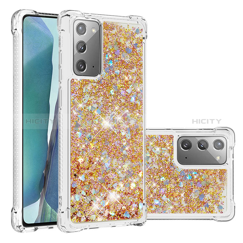 Silikon Hülle Handyhülle Gummi Schutzhülle Flexible Tasche Bling-Bling S01 für Samsung Galaxy Note 20 5G