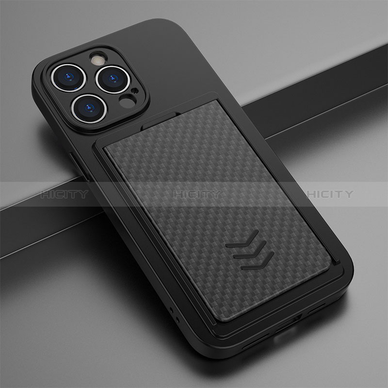 Silikon Hülle Handyhülle Gummi Schutzhülle Flexible Tasche KC2 für Apple iPhone 15 Pro Max groß