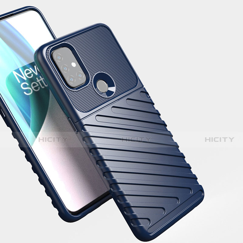 Silikon Hülle Handyhülle Gummi Schutzhülle Flexible Tasche Köper für OnePlus Nord N10 5G groß