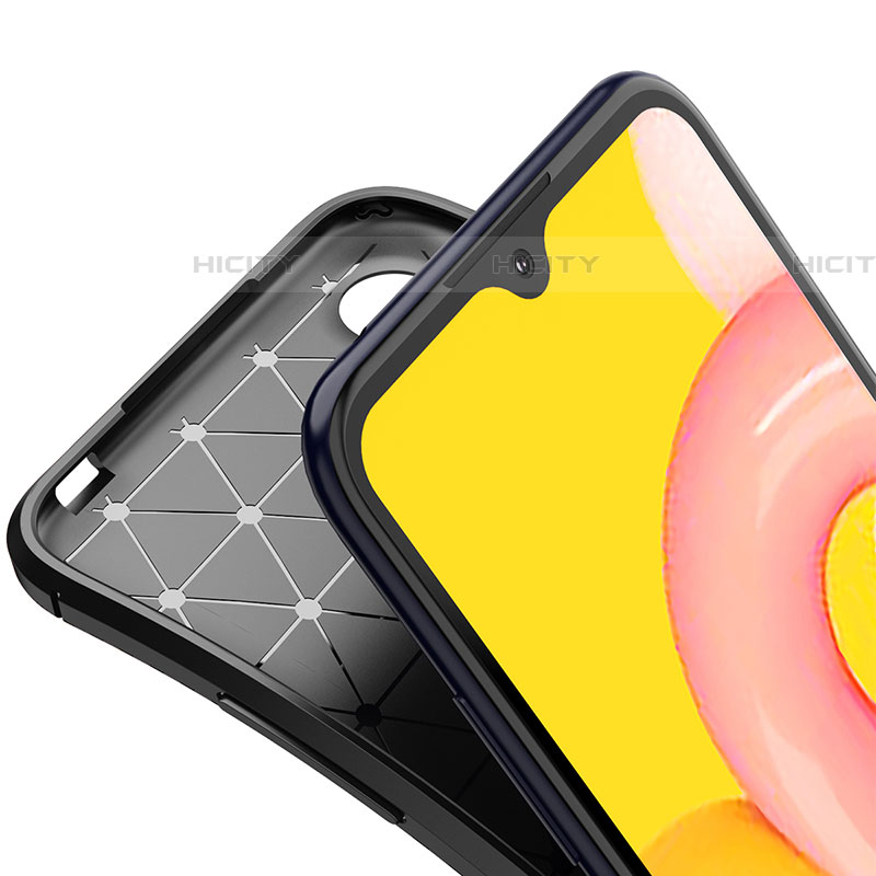 Silikon Hülle Handyhülle Gummi Schutzhülle Flexible Tasche Köper für Samsung Galaxy A01 SM-A015