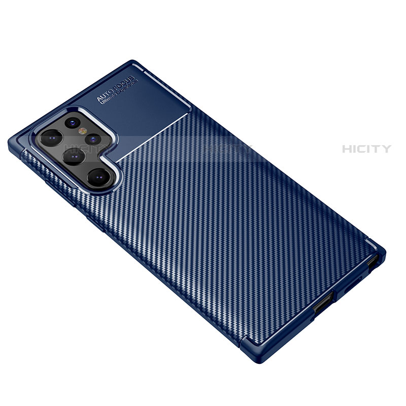 Silikon Hülle Handyhülle Gummi Schutzhülle Flexible Tasche Köper für Samsung Galaxy S21 Ultra 5G groß