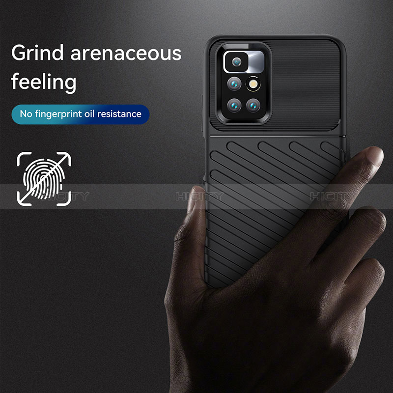Silikon Hülle Handyhülle Gummi Schutzhülle Flexible Tasche Köper MF1 für Xiaomi Redmi 10 Prime