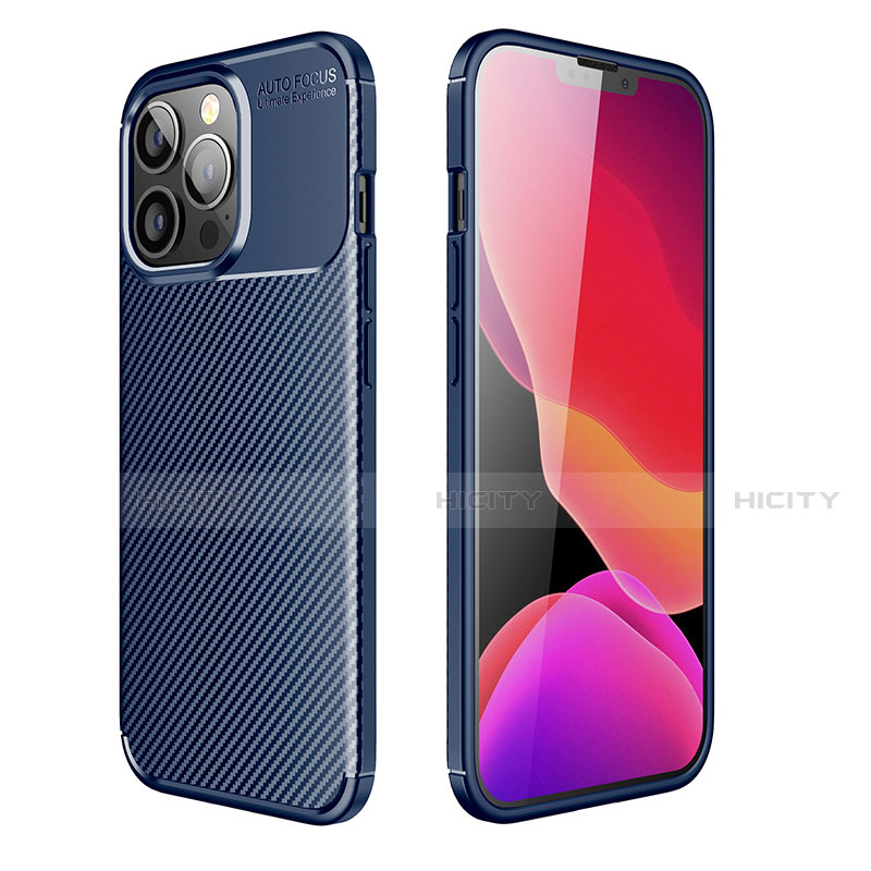 Silikon Hülle Handyhülle Gummi Schutzhülle Flexible Tasche Köper S01 für Apple iPhone 13 Pro