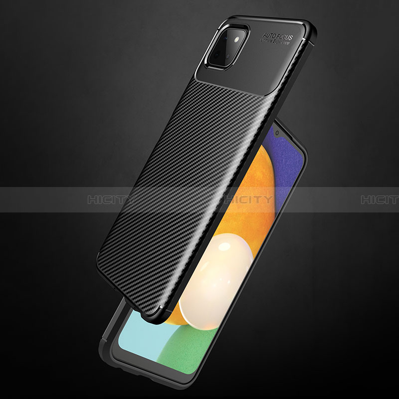 Silikon Hülle Handyhülle Gummi Schutzhülle Flexible Tasche Köper S01 für Samsung Galaxy A22 5G groß