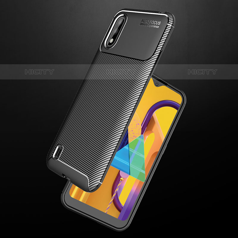 Silikon Hülle Handyhülle Gummi Schutzhülle Flexible Tasche Köper S01 für Samsung Galaxy M01