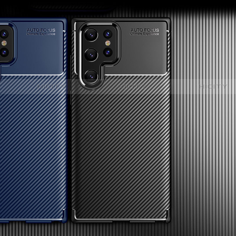 Silikon Hülle Handyhülle Gummi Schutzhülle Flexible Tasche Köper S01 für Samsung Galaxy S21 Ultra 5G