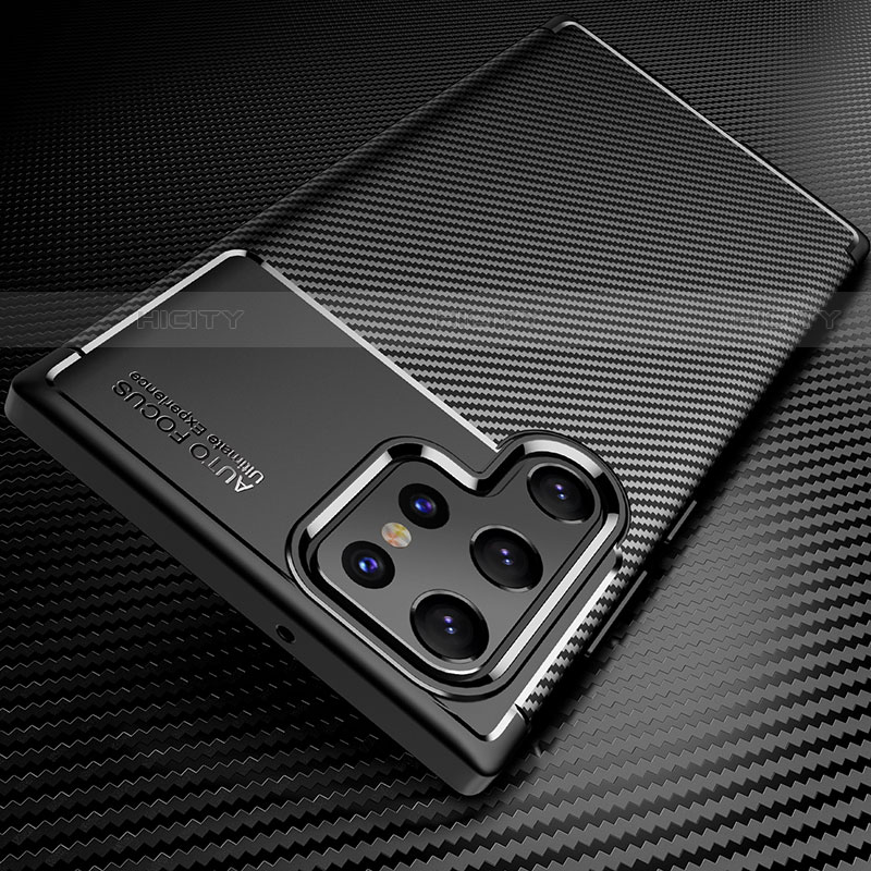 Silikon Hülle Handyhülle Gummi Schutzhülle Flexible Tasche Köper S01 für Samsung Galaxy S21 Ultra 5G