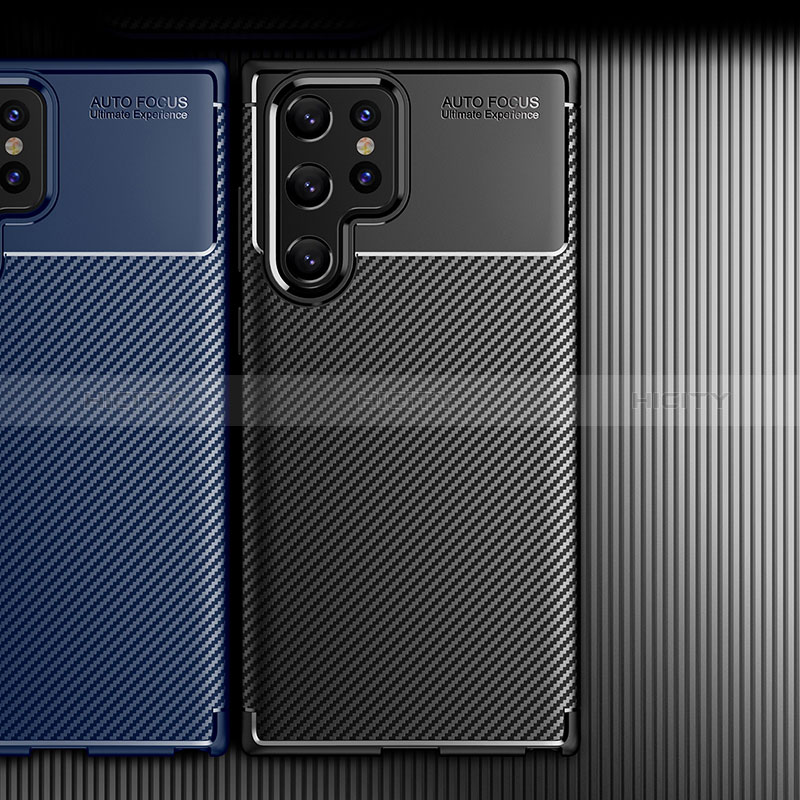 Silikon Hülle Handyhülle Gummi Schutzhülle Flexible Tasche Köper S01 für Samsung Galaxy S24 Ultra 5G