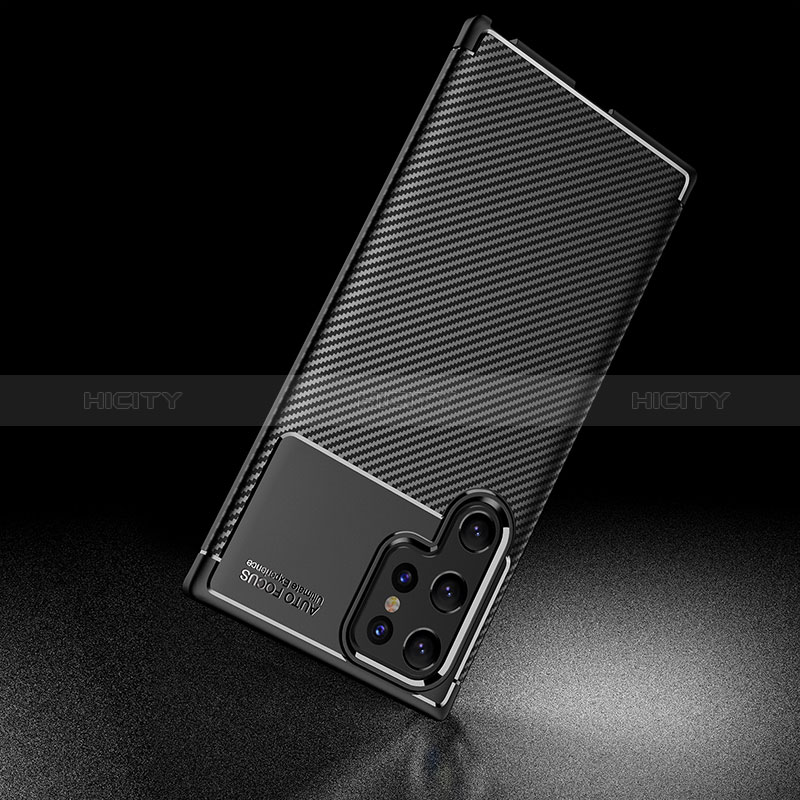 Silikon Hülle Handyhülle Gummi Schutzhülle Flexible Tasche Köper S01 für Samsung Galaxy S24 Ultra 5G