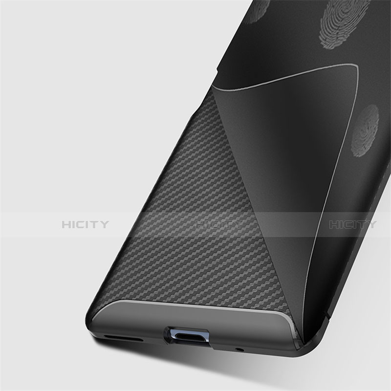 Silikon Hülle Handyhülle Gummi Schutzhülle Flexible Tasche Köper S01 für Sony Xperia 8 Lite groß