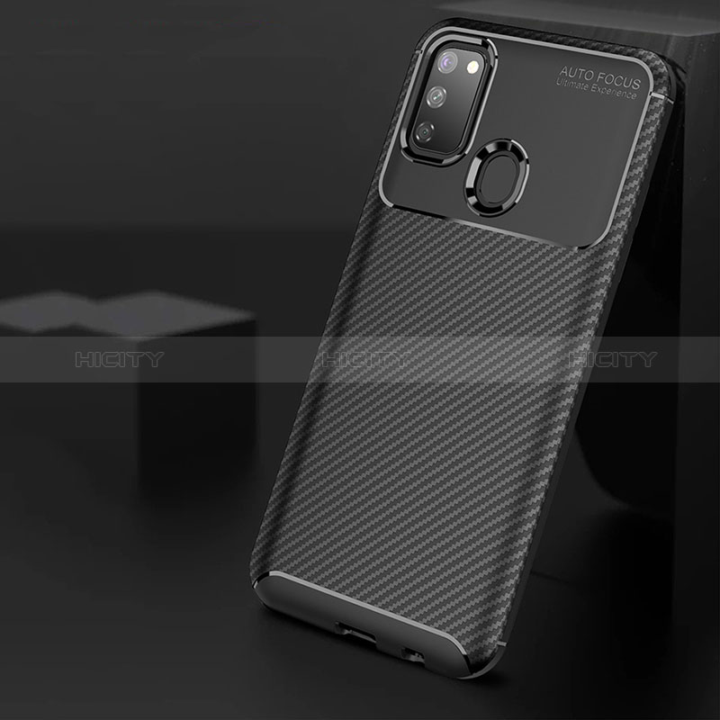 Silikon Hülle Handyhülle Gummi Schutzhülle Flexible Tasche Köper WL1 für Samsung Galaxy M21 groß