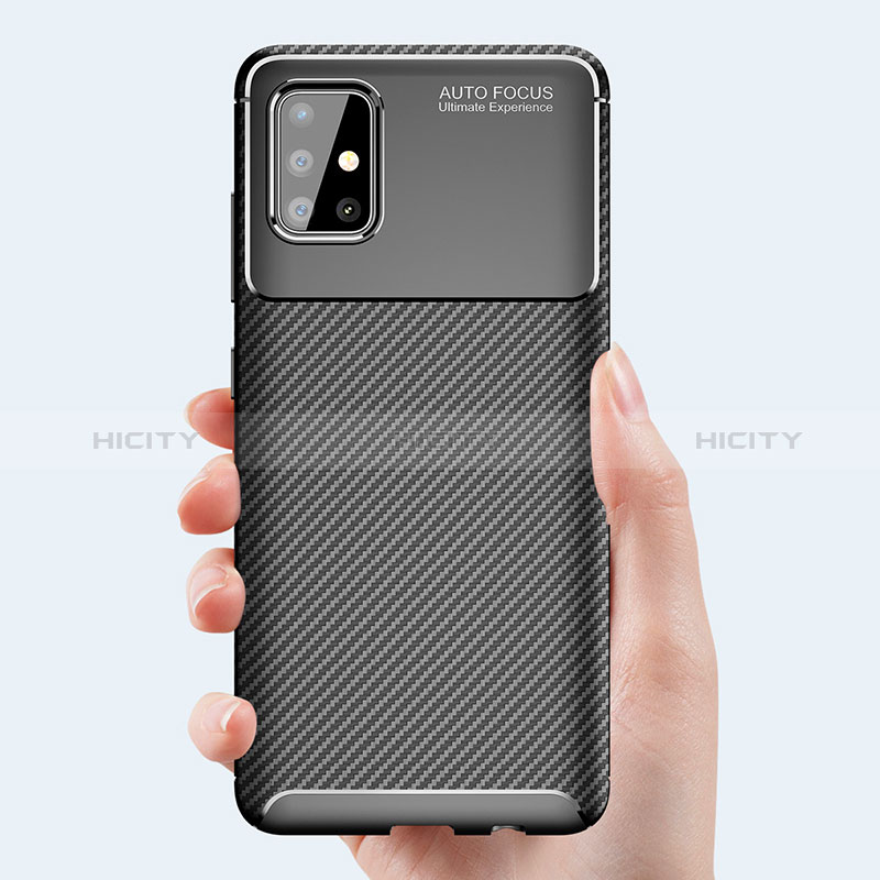 Silikon Hülle Handyhülle Gummi Schutzhülle Flexible Tasche Köper WL1 für Samsung Galaxy M40S