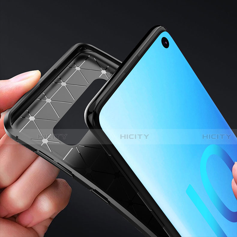 Silikon Hülle Handyhülle Gummi Schutzhülle Flexible Tasche Köper Y01 für Samsung Galaxy S10 5G