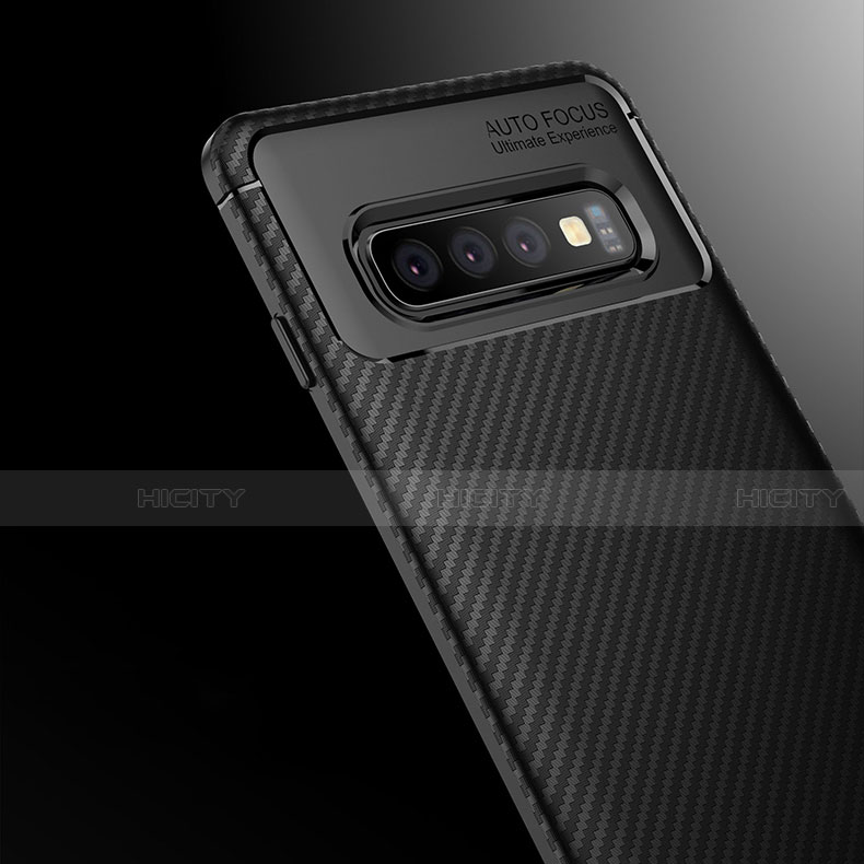 Silikon Hülle Handyhülle Gummi Schutzhülle Flexible Tasche Köper Y01 für Samsung Galaxy S10 5G