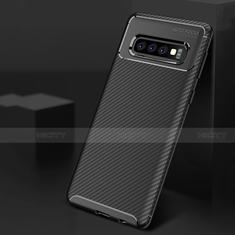 Silikon Hülle Handyhülle Gummi Schutzhülle Flexible Tasche Köper Y01 für Samsung Galaxy S10