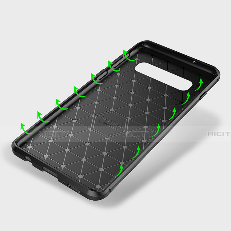 Silikon Hülle Handyhülle Gummi Schutzhülle Flexible Tasche Köper Y01 für Samsung Galaxy S10