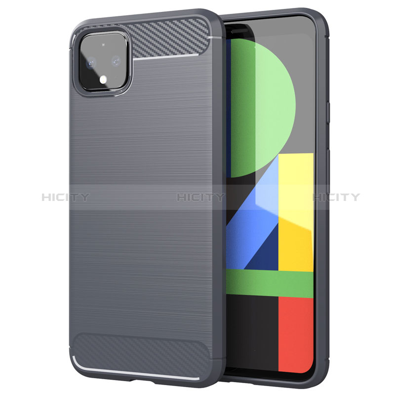 Silikon Hülle Handyhülle Gummi Schutzhülle Flexible Tasche Line für Google Pixel 4 XL
