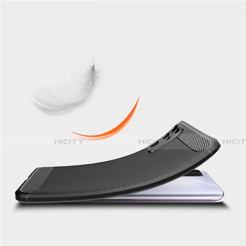 Silikon Hülle Handyhülle Gummi Schutzhülle Flexible Tasche Line für Huawei Honor 30 groß