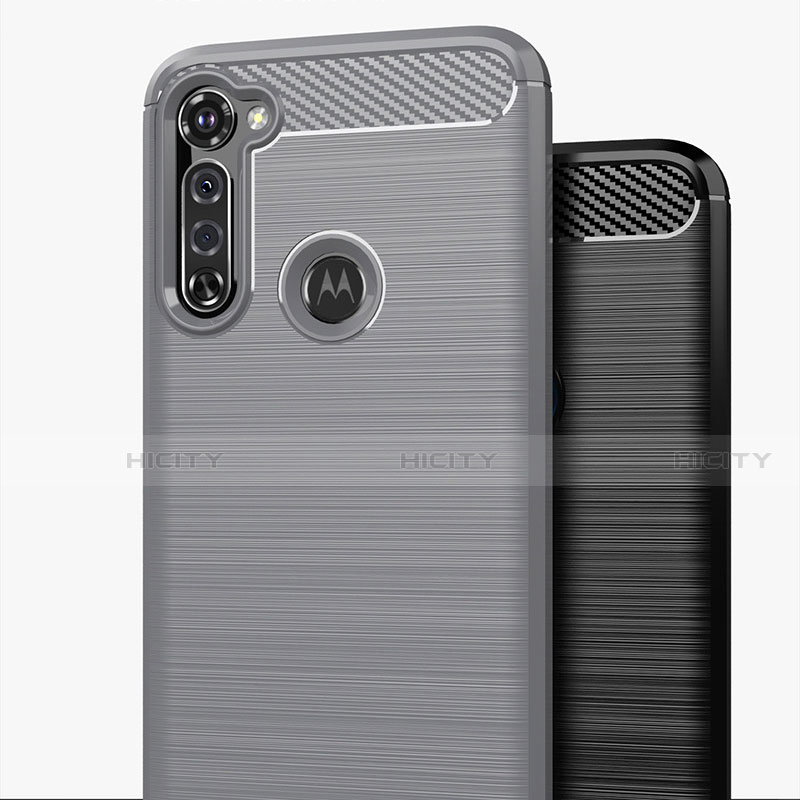 Silikon Hülle Handyhülle Gummi Schutzhülle Flexible Tasche Line für Motorola Moto G Pro groß