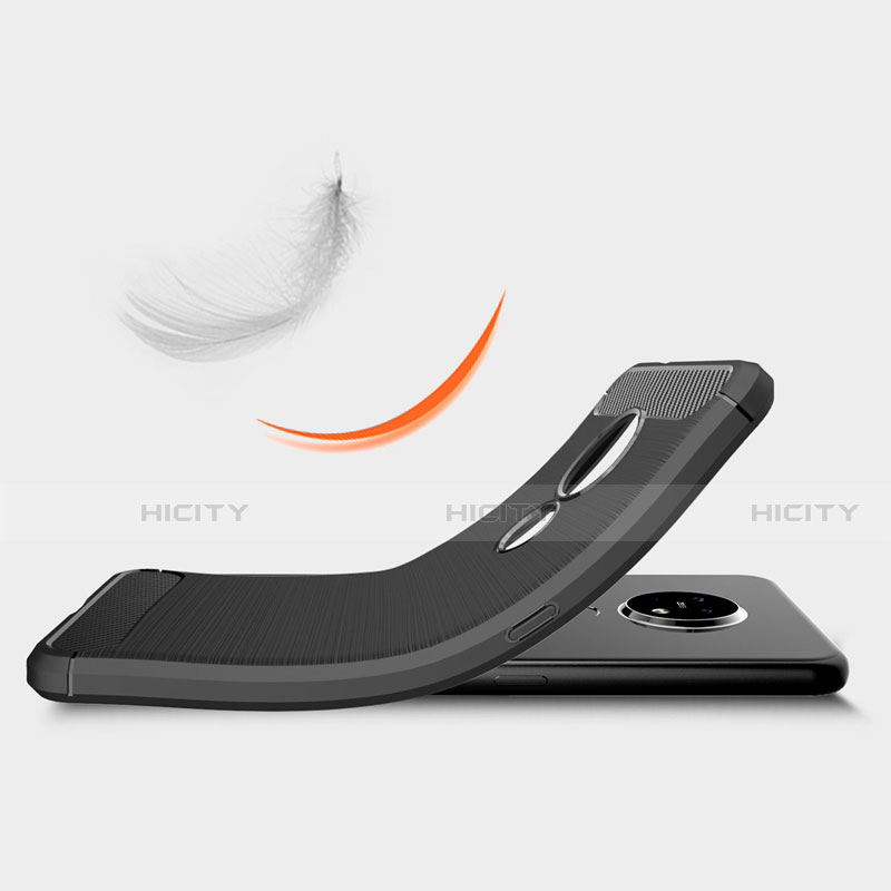 Silikon Hülle Handyhülle Gummi Schutzhülle Flexible Tasche Line für Nokia 6.2